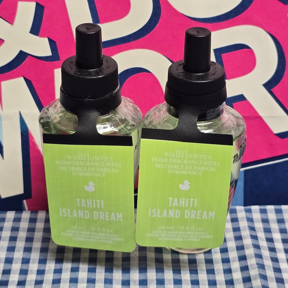 BBW Tahiti Island Dream Wallflower Fragrance Refill Set